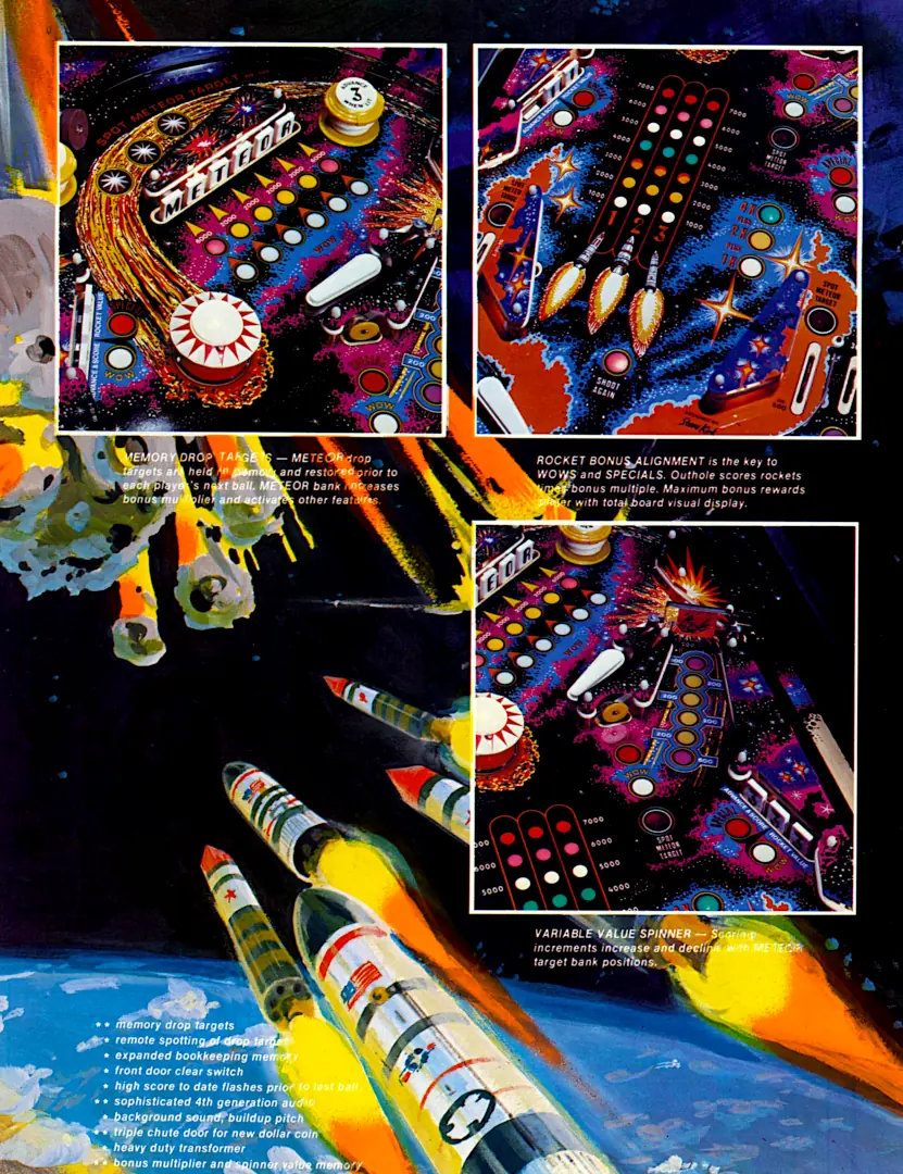 Pinball Flyer Meteor 03